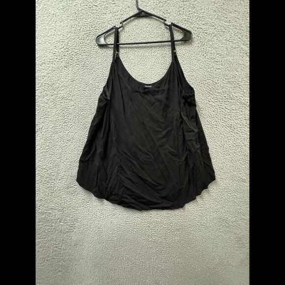 Torrid Tank Top Womens 3X Black Halter Stretch Spandex Blend Pullover - Picture 7 of 8
